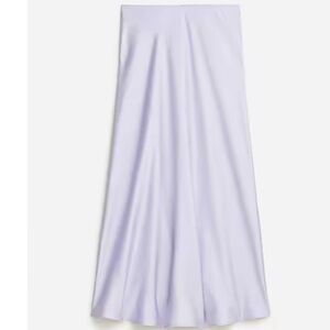 J Crew Gwyneth slip skirt - Lilac - sz L - exc condition